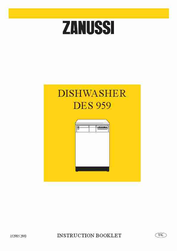 Zanussi Dishwasher DES 959-page_pdf